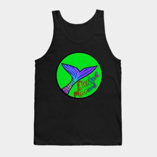 Electric Mermaid Logo Large Tank Top